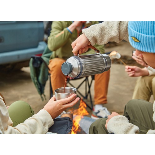 gray Botella Explorer Black+Blum Duo 1L