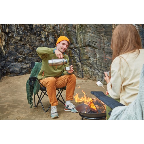 gray Botella Explorer Black+Blum Duo 1L