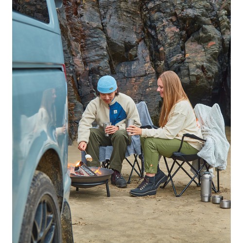 gray Botella Explorer Black+Blum Duo 1L