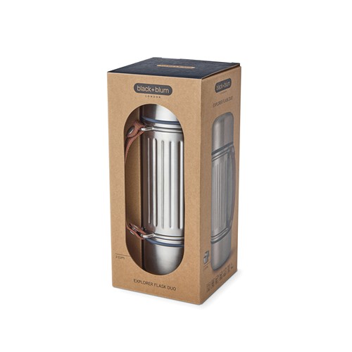 Gourde Explorer Duo 1L Black+Blum - 4