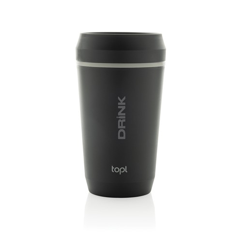 Mug 354 ml avec couvercle 360 en plastique recyclé Topl - 6