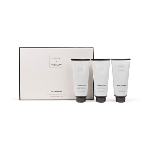 VINGA x TGL giftset voor lichaamsverzorging