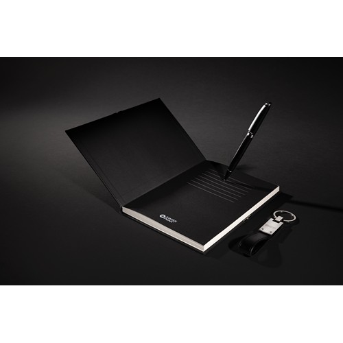 black Set de regalo business Swiss Peak con certificación RCS