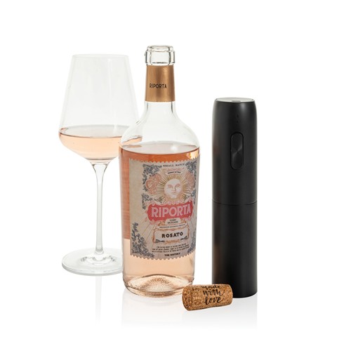 Abridor de vino eléctrico recargable Vino