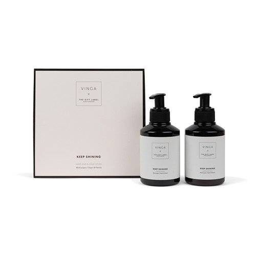 VINGA x TGL giftset voor handverzorging