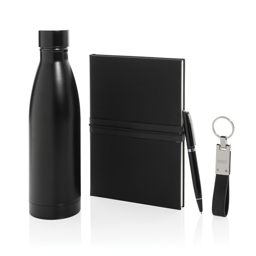 Set cadeau d'affaires luxe avec bouteille Swiss Peak - 2