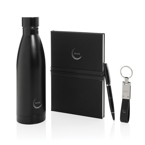 Set cadeau d'affaires luxe avec bouteille Swiss Peak - 12