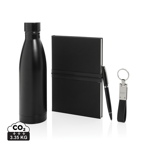 Set cadeau d'affaires luxe avec bouteille Swiss Peak - 1