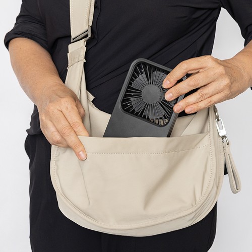 Ventilateur de bureau en plastique recyclé RCS Aervina - 12