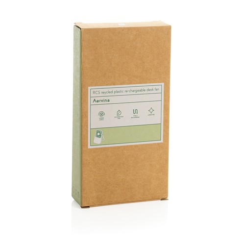 Ventilateur de bureau en plastique recyclé RCS Aervina - 14