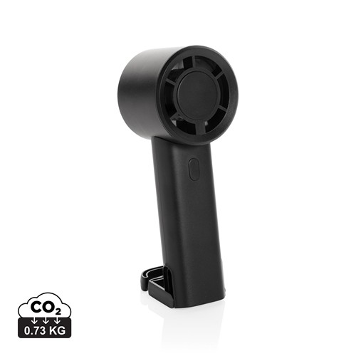 VENTILADOR PORTÁTIL RECARGABLE TWIST RCS PLÁSTICO RECICLADO