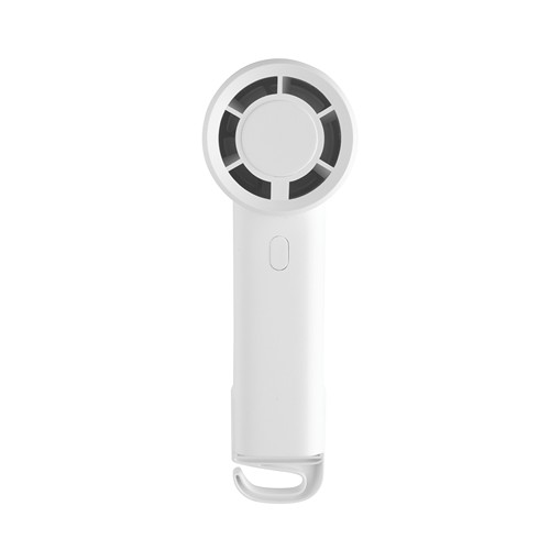 white Ventilador portátil recargable Twist RCS plástico reciclado