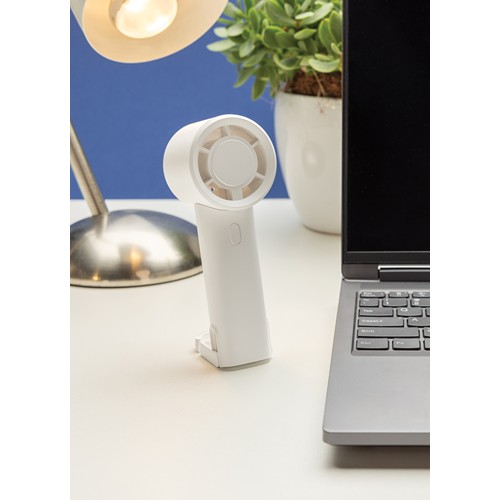 Ventilateur portable en plastique recyclé RCS Twist - 11