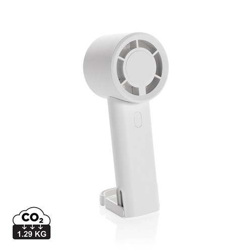 VENTILADOR PORTÁTIL RECARGABLE TWIST RCS PLÁSTICO RECICLADO