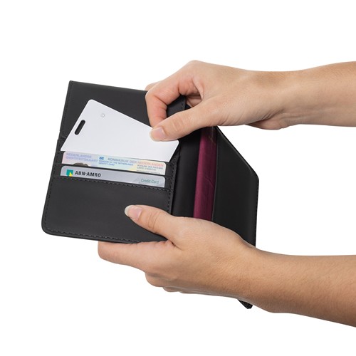 Tarjeta finder ultrafina plástico RCS recargable Findit