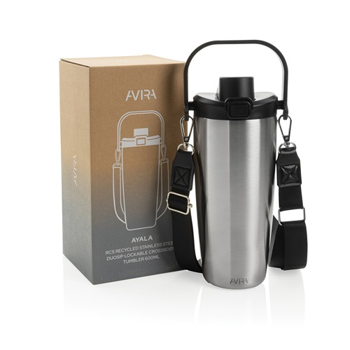 Taza con cierre Avira Ayala RCS Re-steel Duosip