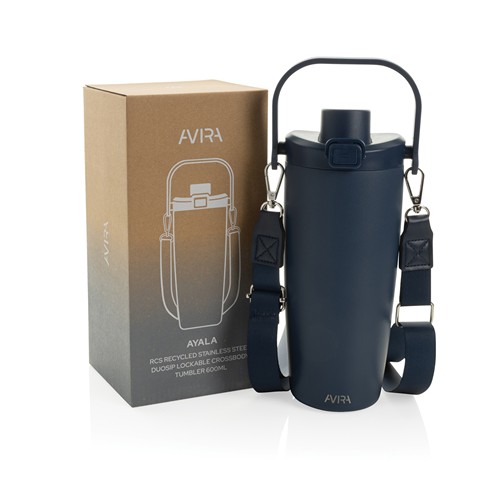 Taza con cierre Avira Ayala RCS Re-steel Duosip