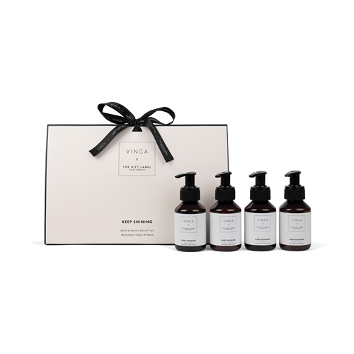 VINGA x TGL giftset voor hand- en lichaamsverzorging