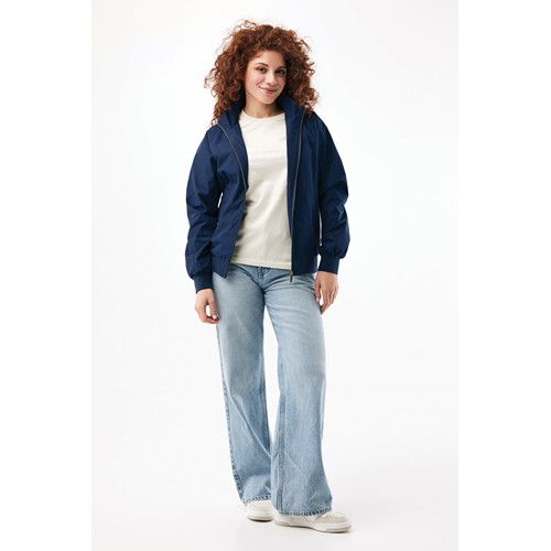azul marino IQONIQ Odin Chaqueta Urbana Poliéster Reciclado