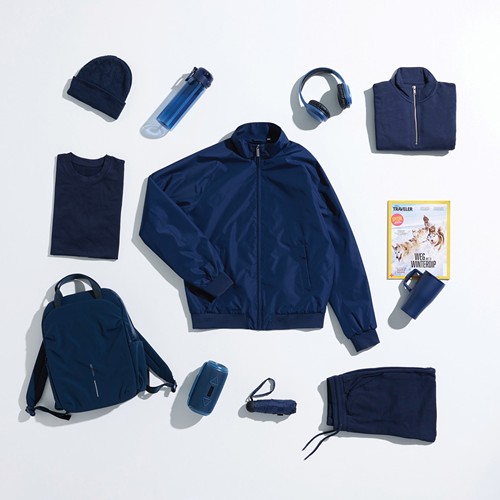 azul marino IQONIQ Odin Chaqueta Urbana Poliéster Reciclado
