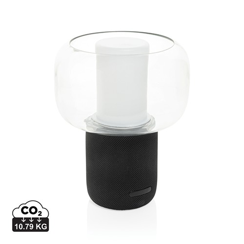 Lampe avec haut-parleur 10W en plastique recyclé RCS Lux - 1