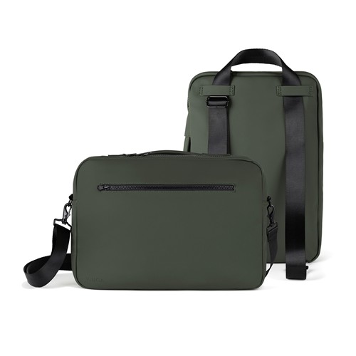 green Mochila convertible VINGA Baltimore RCS