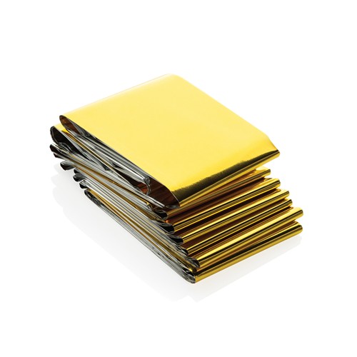 Couverture de secours dans une pochette en rPET RCS Solra - 3