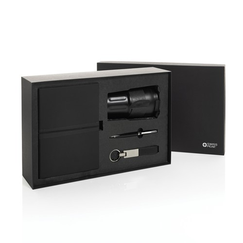 Set cadeau d'affaires deluxe avec mug Swiss Peak - 12