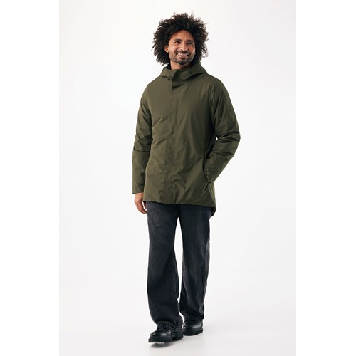 kaki IQONIQ Thelon chaqueta poliéster reciclado