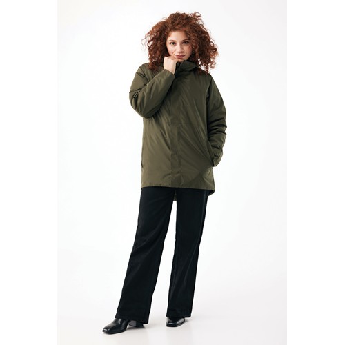 kaki IQONIQ Thelon chaqueta poliéster reciclado