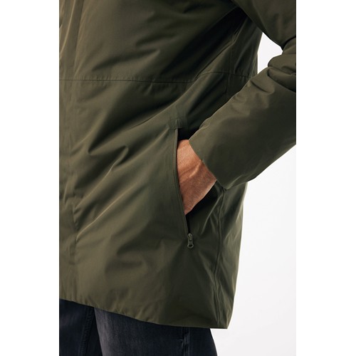 kaki IQONIQ Thelon chaqueta poliéster reciclado