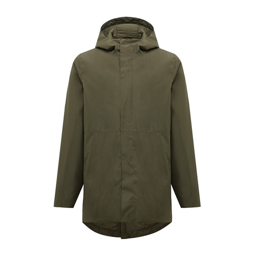 kaki IQONIQ Thelon chaqueta poliéster reciclado