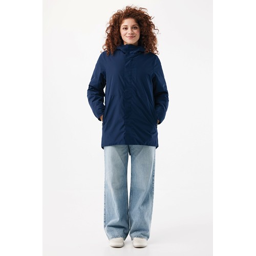 azul marino IQONIQ Thelon chaqueta poliéster reciclado