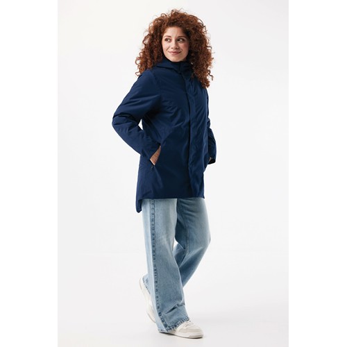 azul marino IQONIQ Thelon chaqueta poliéster reciclado