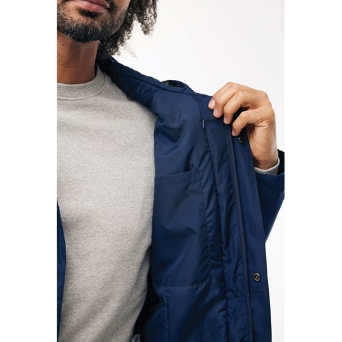 azul marino IQONIQ Thelon chaqueta poliéster reciclado
