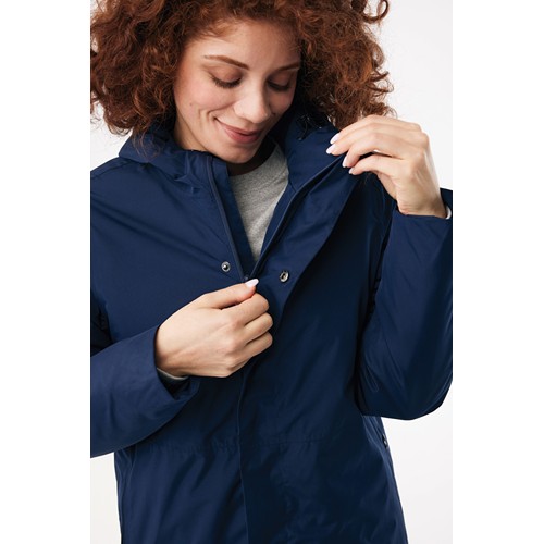 azul marino IQONIQ Thelon chaqueta poliéster reciclado
