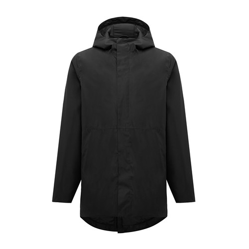 black IQONIQ Thelon chaqueta poliéster reciclado