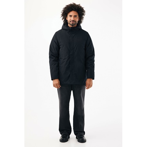 black IQONIQ Thelon chaqueta poliéster reciclado