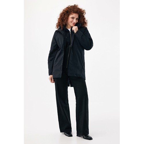 black IQONIQ Thelon chaqueta poliéster reciclado