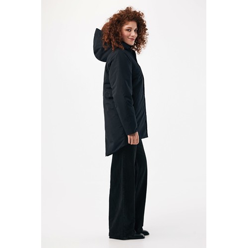black IQONIQ Thelon chaqueta poliéster reciclado