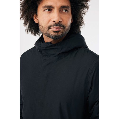 black IQONIQ Thelon chaqueta poliéster reciclado