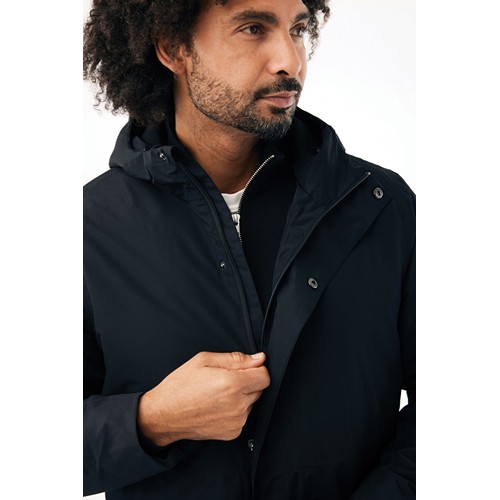 black IQONIQ Thelon chaqueta poliéster reciclado