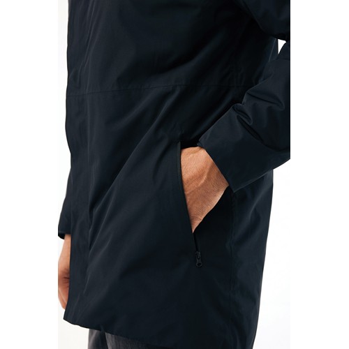 black IQONIQ Thelon chaqueta poliéster reciclado