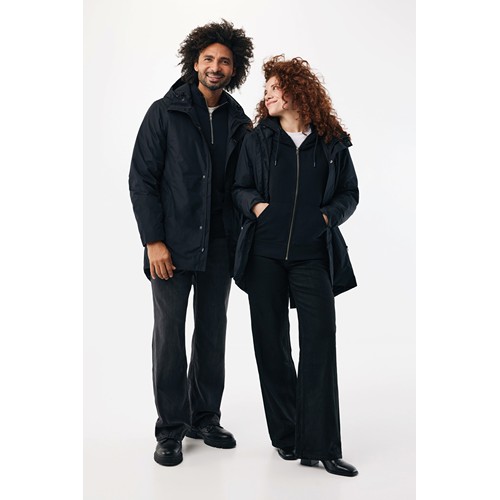 black IQONIQ Thelon chaqueta poliéster reciclado