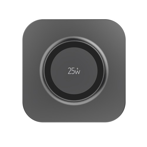 gray Cargador inalámbrico magnético Quantum ultrarrápido de 25W.