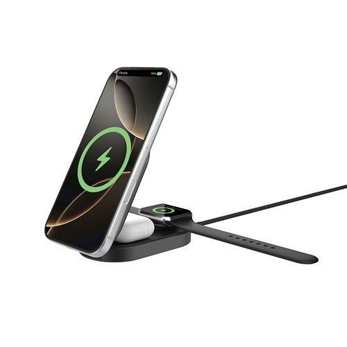 Chargeur 25W sans fil et pliable 3-en-1 Quantum - 6