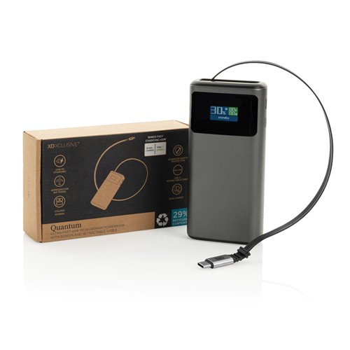 Powerbank Quantum RCS ultrarrápida PD45W de 10.000 mAh