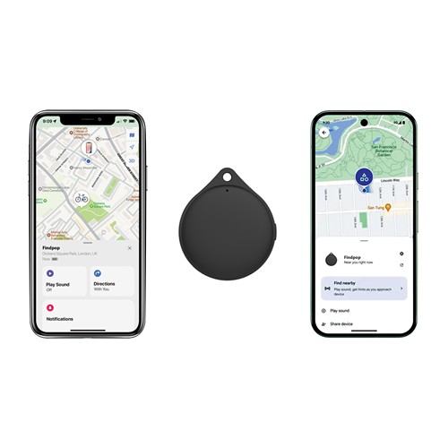 Géolocaliseur en plastique recyclé RCS IPX5 Findpop Dual - 5