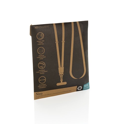 Cordón bandolera de PET reciclado Nivo RCS