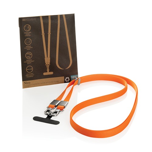 Cordón bandolera de PET reciclado Nivo RCS
